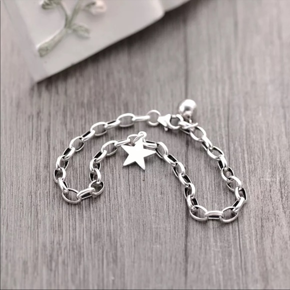 NEW STAR 925 STERLING SILVER BRACELET - Picture 8 of 10